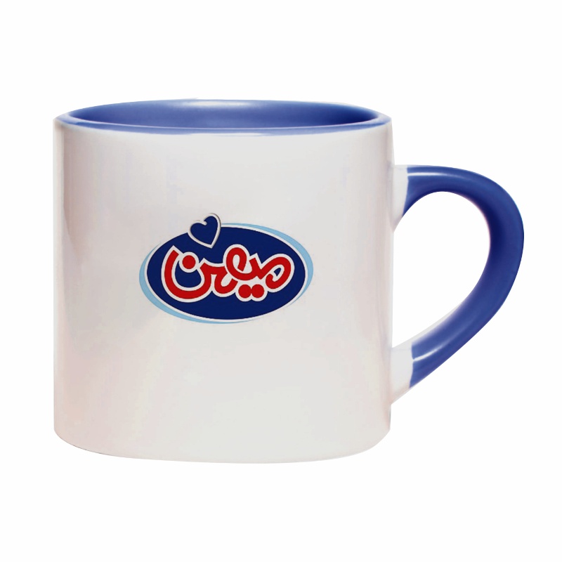 فنجان سرامیکی دسته وداخل رنگی 2004 - Image 6