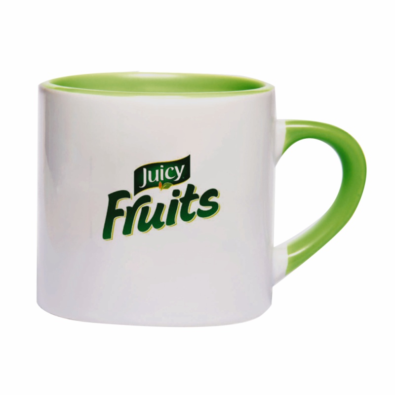 فنجان سرامیکی دسته وداخل رنگی 2004 - Image 3