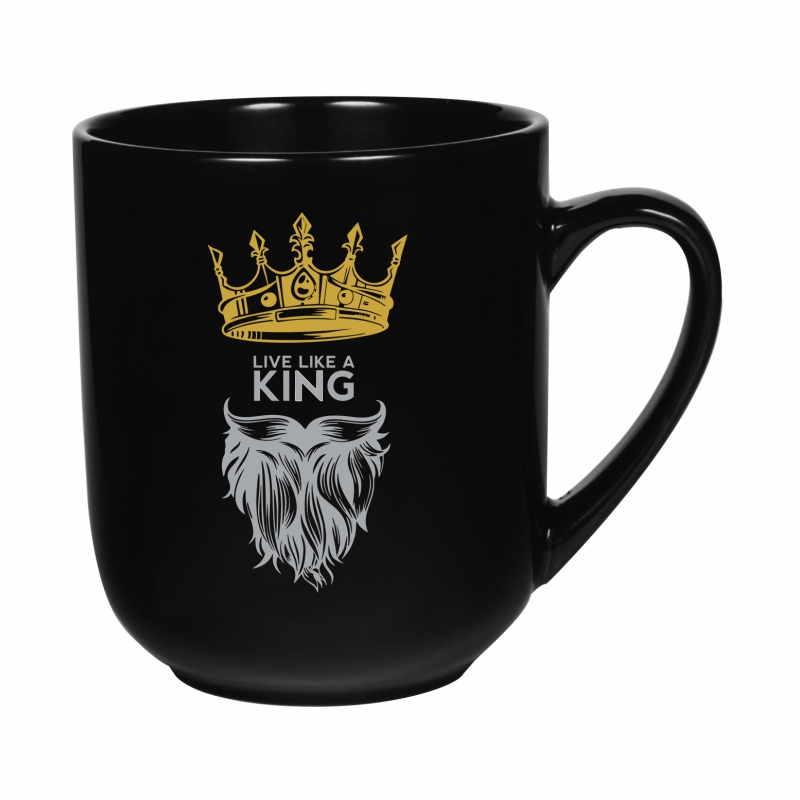 ماگ سرامیکی تمام مشکی 2018