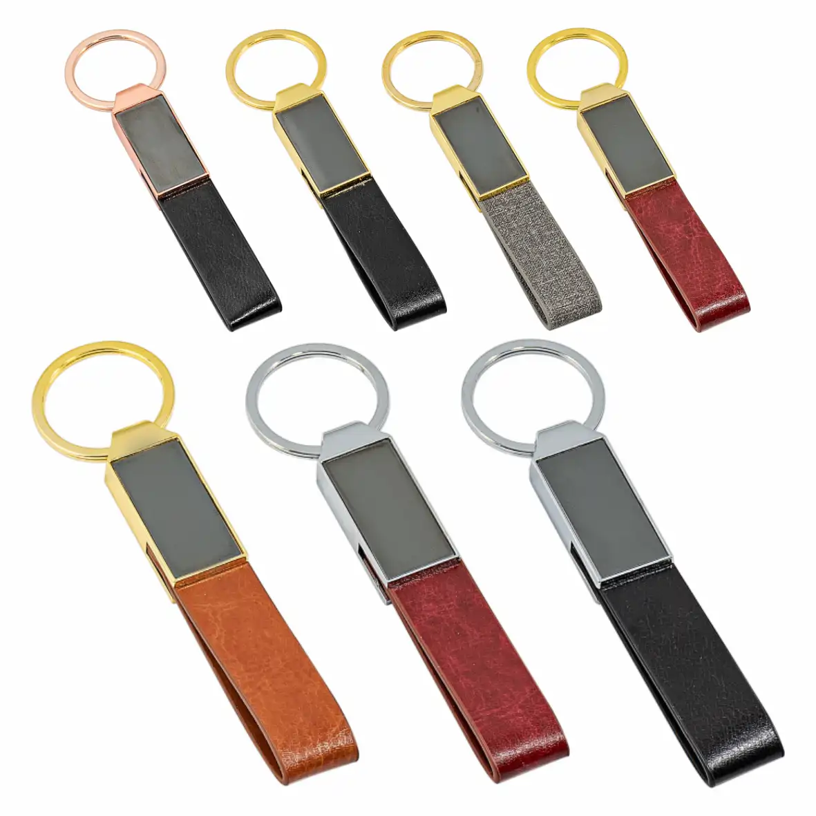 جاکلیدی چرمی تبلیغاتی U2018