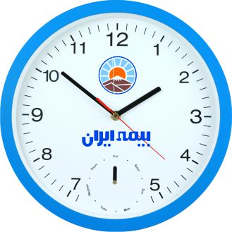ساعت دیواری کد ایام هفته دوموتوره - Image 3